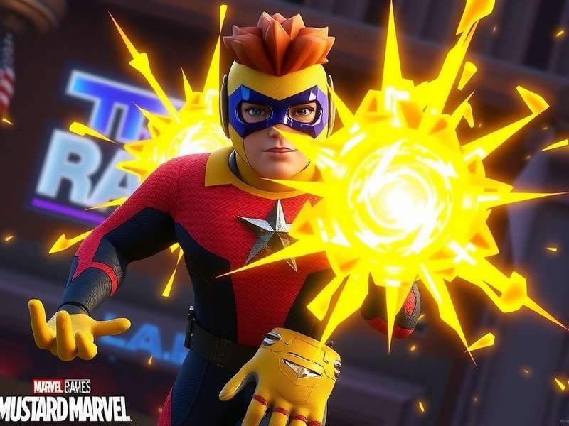 Mustard Marvel Character Showcase